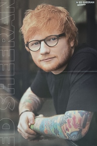 Sheeran a3 poster - -,