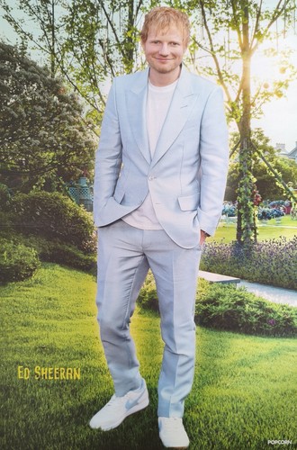Sheeran a3 poster 42x28cm - ed,
