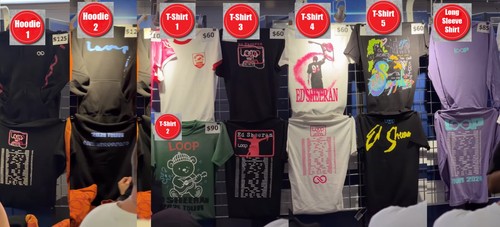 Sheeran loop tour north - tour,