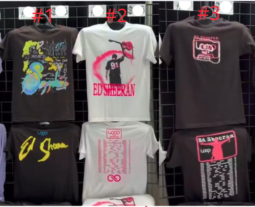 Sheeran shirt concert tour - shirt,