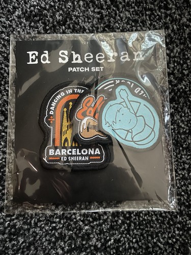 Sheeran patch set official - sheeran,