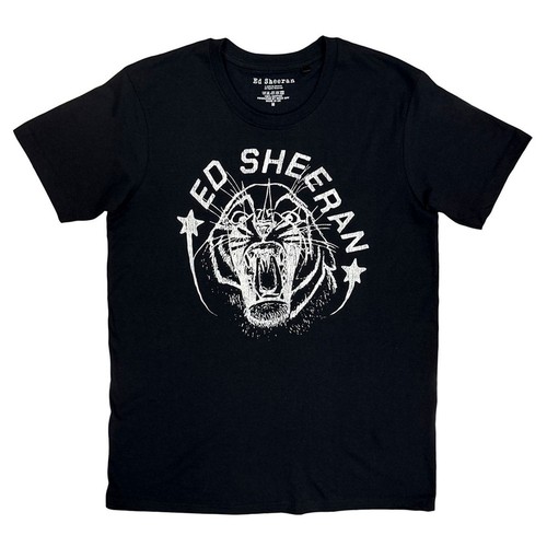 Sheeran shirt tiger logo - t,